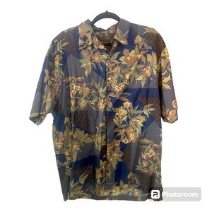 Vintage Tori Richard Hawaiian shirt Size L